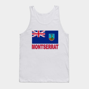 The Pride of Montserrat - National Flag Design Tank Top